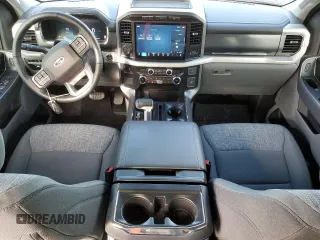 2023 Ford F-150 Lightning Pro с VIN 1FT6W1EV6PWG39428, выставлен на аукционе Copart как лот 46041815 с пробегом 3 396 миль миль и Списание • Salvage title. История ставок и продаж доступна на DreamBid. Изображение 8.