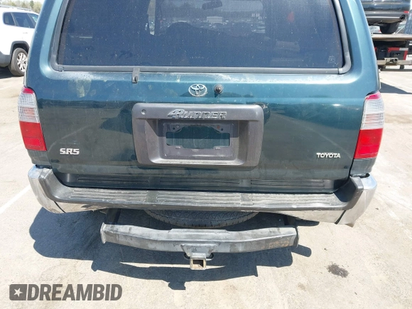 1998 Toyota 4Runner SR5 with VIN JT3HN86R3W0170519, listed as a IAAI auction lot 41894136 with 185,261 mi miles and . Bid and sale history available at DreamBid. Image 6.