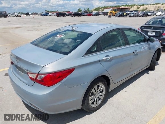 2011 Hyundai Sonata GLS with VIN 5NPEB4AC8BH187252, listed as a IAAI auction lot 42241628 with 197,411 mi miles and . Bid and sale history available at DreamBid. Image 4.