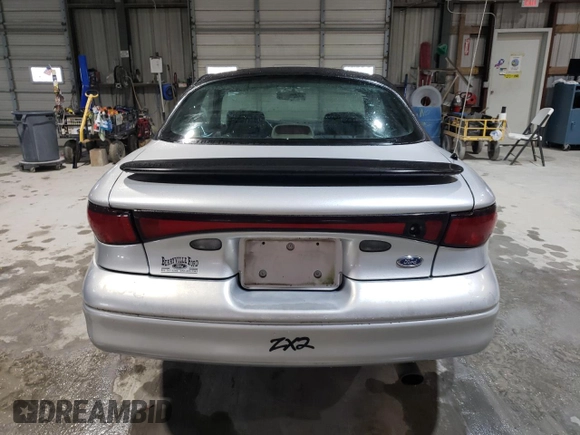 2001 Ford Escort ZX2 with VIN 3FAFP11341R157008, listed as a Copart auction lot 41408105 with 172,744 mi miles and Salvage Title. Bid and sale history available at carsss.com. Image 6.