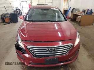 2016 Hyundai Sonata SE with VIN 5NPE24AF0GH376334, listed as a Copart auction lot 54157565 with 106,290 mi miles and Salvage Title. Bid and sale history available at carsss.com. Image 5.