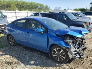 2021 Nissan Versa SV with VIN 3N1CN8EV2ML921763, listed as a Copart auction lot 51746795 with 32,891 mi miles and Salvage Title. Bid and sale history available at DreamBid. Image 4.