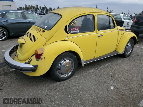 1974 Volkswagen Beetle with VIN 1142682367, listed as a Copart auction lot 84329164 with 52,888 mi miles and Clean Title. Bid and sale history available at DreamBid. Image 3.