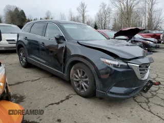 2021 Mazda CX-9 Touring with VIN JM3TCBCY2M0503463, listed as a Copart auction lot 46272515 with 0 mi miles and Salvage Title. Bid and sale history available at carsss.com. Image 4.