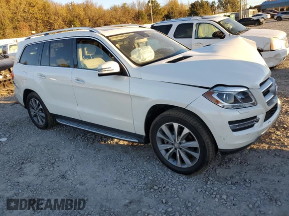 2016 Mercedes-Benz GL with VIN 4JGDF6EE2GA641769, listed as a Copart auction lot 81859134 with 156,473 mi miles and Salvage Title. Bid and sale history available at carsss.com. Image 4.