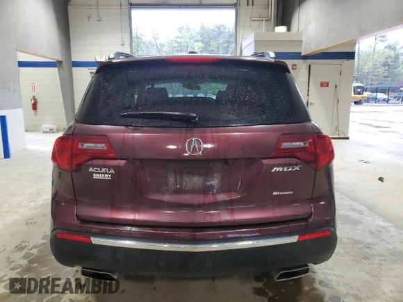 2010 Acura MDX Technology Pkg with VIN 2HNYD2H66AH508797, listed as a Copart auction lot 52759875 with 183,256 mi miles and Salvage Title. Bid and sale history available at carsss.com. Image 6.