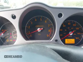 2008 Nissan 350Z with VIN JN1BZ34D78M706046, listed as a IAAI auction lot 41976435 with 80,321 mi miles. Bid and sale history available at carsss.com. Image 7.