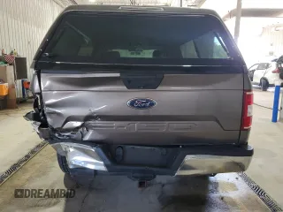 2018 Ford F-150 XL with VIN 1FTMF1EB4JKC19744, listed as a Copart auction lot 57333825 with 81,550 mi miles and Salvage title. Bid and sale history available at DreamBid. Image 6.