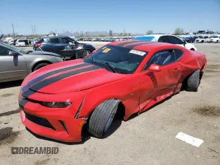 2017 Chevrolet Camaro 1LT z VIN 1G1FB1RS7H0177244, wystawiony jako Copart lot #54770775 z przebiegiem 96 765 mil mil oraz Szkoda całkowita • Salvage title. Historia ofert i sprzedaży dostępna na DreamBid. Obrazek 1.