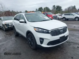 2020 Kia Sorento EX V6 with VIN 5XYPHDA5XLG696406, listed as a IAAI auction lot 41692137 with 76,812 mi miles. Bid and sale history available at carsss.com. Image 1.