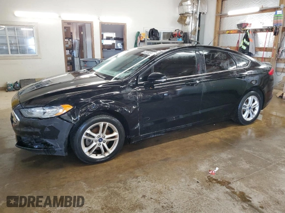2018 Ford Fusion SE z VIN 3FA6P0H77JR277923, wystawiony jako Copart lot #56897455 z przebiegiem 154 432 mil mil oraz Czysty tytuł • Clean title. Historia ofert i sprzedaży dostępna na DreamBid. Obrazek 1.