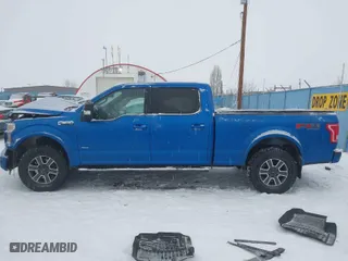 2015 Ford F-150 XLT w/HD Payload Pkg with VIN 1FTFW1EGXFKE05722, listed as a IAAI auction lot 41575776 with 1 mi miles. Bid and sale history available at carsss.com. Image 15.