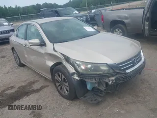 2014 Honda Accord LX z VIN 1HGCR2F30EA048083, wystawiony jako IAAI lot #42313834 z przebiegiem 126 706 mil mil oraz . Historia ofert i sprzedaży dostępna na DreamBid. Obrazek 1.