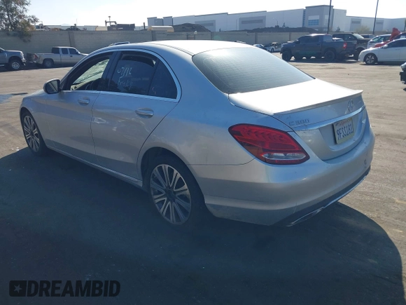 2018 Mercedes-Benz C 300 with VIN 55SWF4JB4JU240069, listed as a IAAI auction lot 41442042 with Not Provided miles and . Bid and sale history available at carsss.com. Image 3.