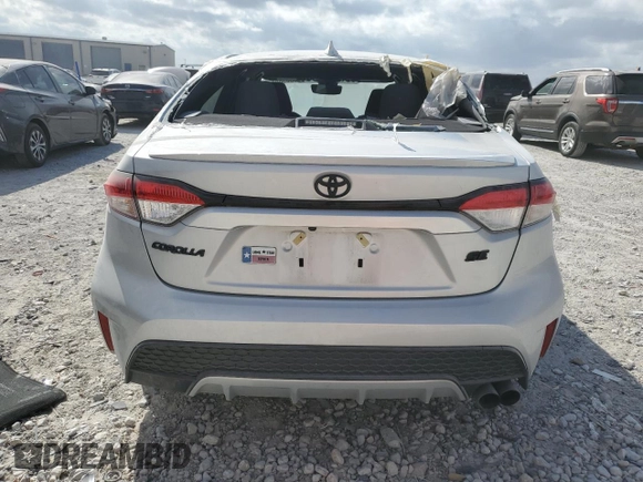 2022 Toyota Corolla SE with VIN JTDS4MCE7N3503526, listed as a Copart auction lot 76303884 with 15,684 mi miles and Clean Title. Bid and sale history available at carsss.com. Image 6.