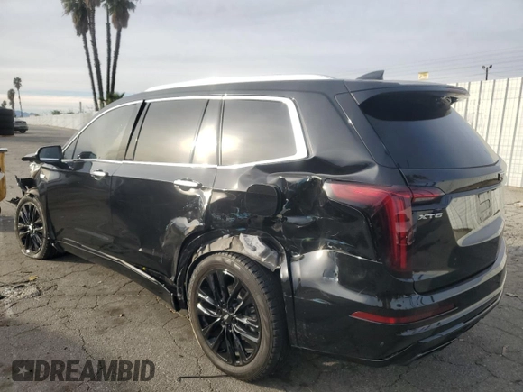2021 Cadillac XT6 Luxury with VIN 1GYKPAR46MZ235367, listed as a Copart auction lot 84516834 with 73,448 mi miles and Salvage title. Bid and sale history available at DreamBid. Image 2.
