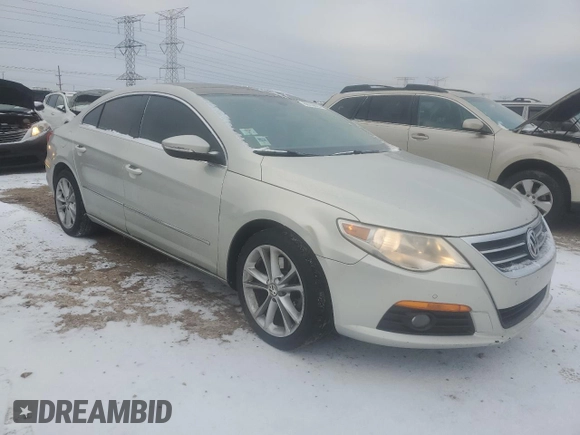 2010 Volkswagen CC with VIN WVWHP9AN7AE547929, listed as a Copart auction lot 88708825 with 158,812 mi miles and Salvage Title. Bid and sale history available at DreamBid. Image 4.