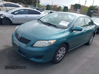 2009 Toyota Corolla with VIN 1NXBU40E49Z122815, listed as a IAAI auction lot 42110854 with 46,219 mi miles. Bid and sale history available at carsss.com. Image 2.