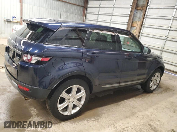 2014 Land Rover Range Rover Evoque Pure Plus with VIN SALVP2BG9EH950866, listed as a Copart auction lot 53538225 with 8,034 mi miles and Clean Title. Bid and sale history available at carsss.com. Image 3.