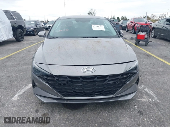 2023 Hyundai Elantra SEL with VIN KMHLS4AG5PU551582, listed as a IAAI auction lot 41286733 with 73,109 mi miles and . Bid and sale history available at DreamBid. Image 12.
