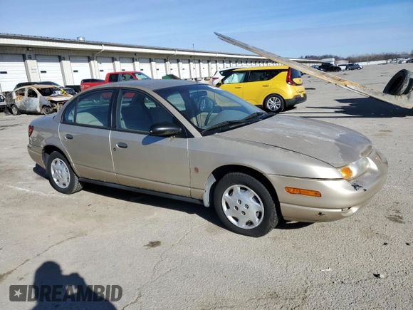 2000 Saturn SL with VIN 1G8ZH5288YZ245047, listed as a Copart auction lot 41533785 with 135,285 mi miles and Non Repairable. Bid and sale history available at carsss.com. Image 4.