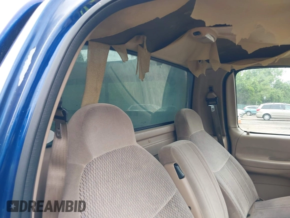 1998 Ford F-150 with VIN 1FTZF1725WNB76296, listed as a IAAI auction lot 42278511 with 223,324 mi miles and . Bid and sale history available at DreamBid. Image 8.