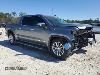 2021 GMC Sierra 1500 with VIN 3GTP8DET9MG248041, listed as a Copart auction lot 47793535 with Not Provided miles and Salvage Title. Bid and sale history available at DreamBid. Image 4.
