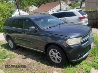 2012 Dodge Durango SXT with VIN 1C4RDHAG3CC322043, listed as a Copart auction lot 55287375 with 171,062 mi miles and Clean Title. Bid and sale history available at DreamBid. Image 1.
