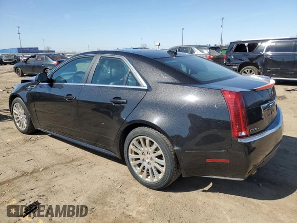 2012 Cadillac CTS Performance with VIN 1G6DL5E31C0100978, listed as a Copart auction lot 48902265 with 187,572 mi miles and Clean title. Bid and sale history available at DreamBid. Image 2.