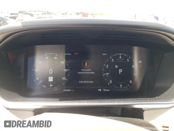 2022 Land Rover Range Rover Sport HSE Silver Edition с VIN SALWR2SU1NA224092, выставлен на аукционе Copart как лот 58311455 с пробегом 58 588 миль миль и Чистый • Clean title. История ставок и продаж доступна на DreamBid. Изображение 9.