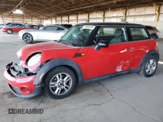 2012 MINI Hardtop with VIN WMWSU3C5XCT261853, listed as a Copart auction lot 49980285 with 110,638 mi miles and Salvage Title. Bid and sale history available at DreamBid. Image 1.