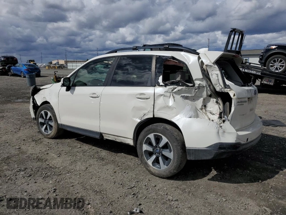 2017 Subaru Forester Premium with VIN JF2SJAEC1HH444310, listed as a Copart auction lot 52198125 with 107,041 mi miles and Salvage Title. Bid and sale history available at DreamBid. Image 2.