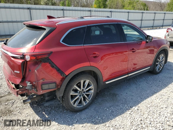 2019 Mazda CX-9 Grand Touring z VIN JM3TCBDY6K0326394, wystawiony jako Copart lot #50057545 z przebiegiem 55 272 mil mil oraz Szkoda całkowita • Salvage title. Historia ofert i sprzedaży dostępna na DreamBid. Obrazek 3.