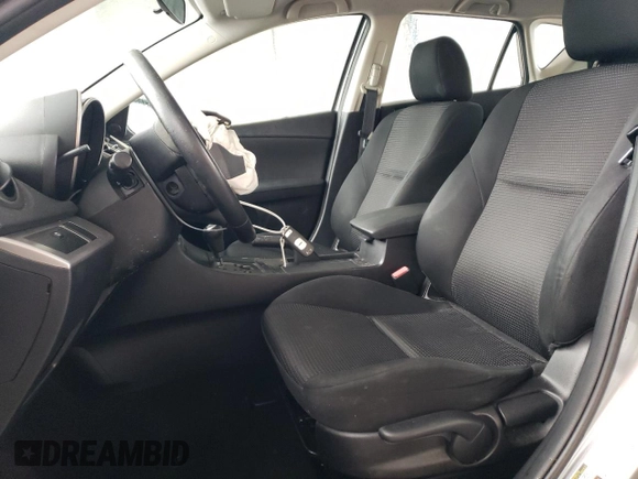 2013 Mazda 3 i Touring with VIN JM1BL1LP1D1831439, listed as a Copart auction lot 48286985 with 107,304 mi miles and Salvage Title. Bid and sale history available at carsss.com. Image 7.