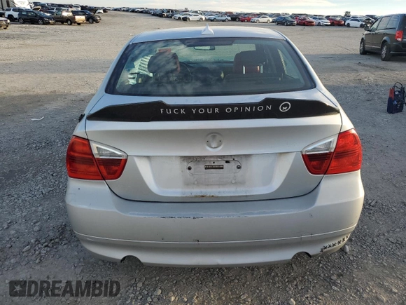 2008 BMW 3 Series 335i with VIN WBAVB73558VH25382, listed as a Copart auction lot 52142795 with 245,001 mi miles and Salvage title. Bid and sale history available at DreamBid. Image 6.