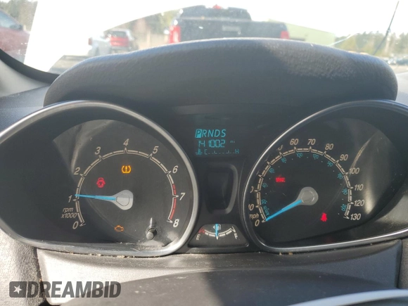 2018 Ford Fiesta SE with VIN 3FADP4EJ1JM128130, listed as a Copart auction lot 50574285 with 141,002 mi miles and Salvage Title. Bid and sale history available at DreamBid. Image 9.