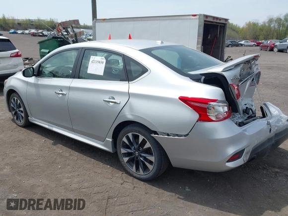 2016 Nissan Sentra SV with VIN 3N1AB7AP3GY214860, listed as a IAAI auction lot 42135830 with 58,241 mi miles and . Bid and sale history available at DreamBid. Image 3.