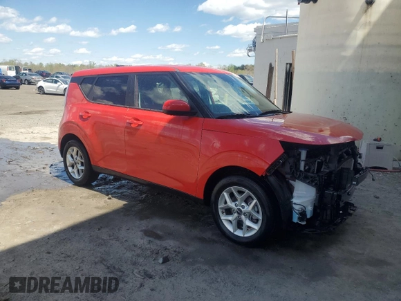 2025 Kia Soul LX with VIN KNDJ23AU6S7243002, listed as a Copart auction lot 53317205 with 16,215 mi miles and Clean Title. Bid and sale history available at carsss.com. Image 4.