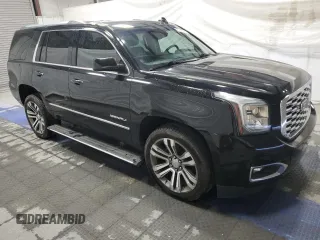 2018 GMC Yukon Denali with VIN 1GKS2CKJ0JR231430, listed as a Copart auction lot 50058455 with 113,422 mi miles and Clean Title. Bid and sale history available at carsss.com. Image 4.