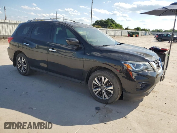 2019 Nissan Pathfinder S with VIN 5N1DR2MN6KC621250, listed as a Copart auction lot 56393755 with 148,461 mi miles and Salvage title. Bid and sale history available at DreamBid. Image 4.