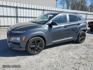 2021 Hyundai Kona Limited with VIN KM8K3CA56MU678810, listed as a Copart auction lot 50594285 with 69,703 mi miles and Salvage Title. Bid and sale history available at carsss.com. Image 1.
