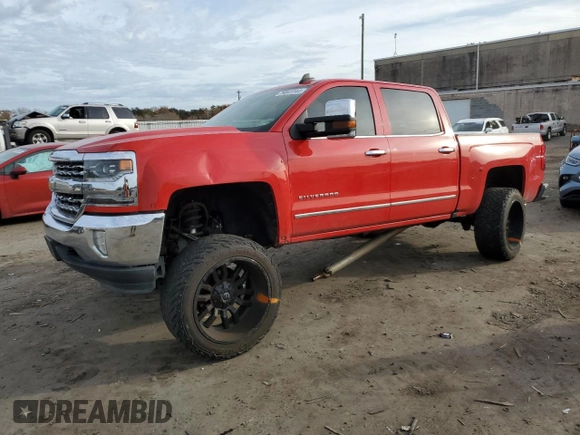 2017 Chevrolet Silverado 1500 LTZ with VIN 3GCUKSEJ4HG139290, listed as a Copart auction lot 79041144 with 88,981 mi miles and Salvage Title. Bid and sale history available at DreamBid. Image 1.