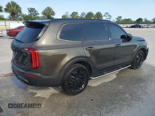 2021 Kia Telluride SX z VIN 5XYP5DHC7MG124255, wystawiony jako Copart lot #55761925 z przebiegiem 57 245 mil mil oraz Szkody całkowita. Historia ofert i sprzedaży dostępna na DreamBid. Obrazek 3.