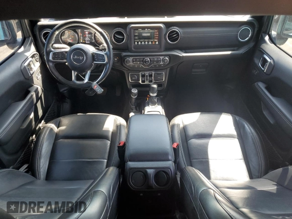 2020 Jeep Wrangler Unlimited Sahara with VIN 1C4HJXENXLW278631, listed as a Copart auction lot 52433445 with 76,715 mi miles and Salvage Title. Bid and sale history available at carsss.com. Image 8.