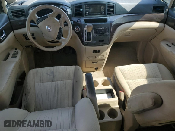 2014 Nissan Quest S with VIN JN8AE2KP9E9103310, listed as a Copart auction lot 53928695 with 138,287 mi miles and Clean Title. Bid and sale history available at carsss.com. Image 8.