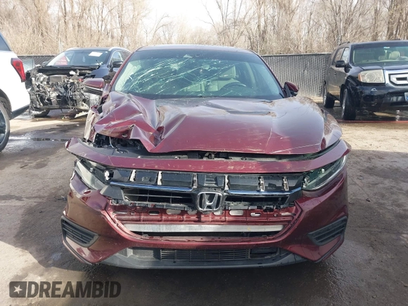 2019 Honda Insight Touring with VIN 19XZE4F95KE020308, listed as a IAAI auction lot 41814069 with 62,680 mi miles and . Bid and sale history available at carsss.com. Image 12.