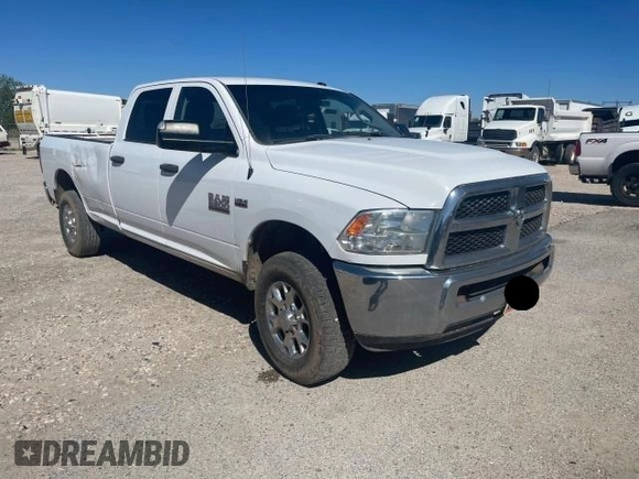 2015 Ram 2500 Tradesman with VIN 3C6TR5HT8FG553456, listed as a Copart auction lot 62870955 with 25,748 mi miles and Clean title. Bid and sale history available at DreamBid. Image 1.