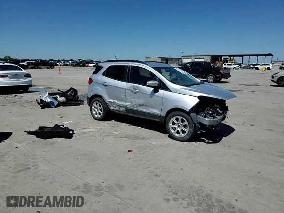 2020 Ford EcoSport SE z VIN MAJ3S2GE0LC394354, wystawiony jako Copart lot #53514755 z przebiegiem Nie podano mil oraz Szkoda całkowita • Salvage title. Historia ofert i sprzedaży dostępna na DreamBid. Obrazek 15.