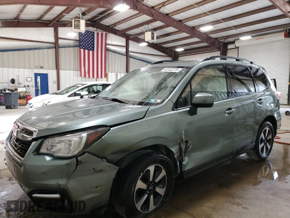 2017 Subaru Forester Premium with VIN JF2SJAEC4HH480038, listed as a Copart auction lot 53132275 with 121,839 mi miles and Salvage Title. Bid and sale history available at carsss.com. Image 1.