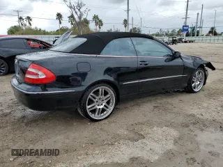 2004 Mercedes-Benz CLK 320 with VIN WDBTK65G44T027298, listed as a Copart auction lot 78104464 with 125,052 mi miles and Salvage Title. Bid and sale history available at DreamBid. Image 3.